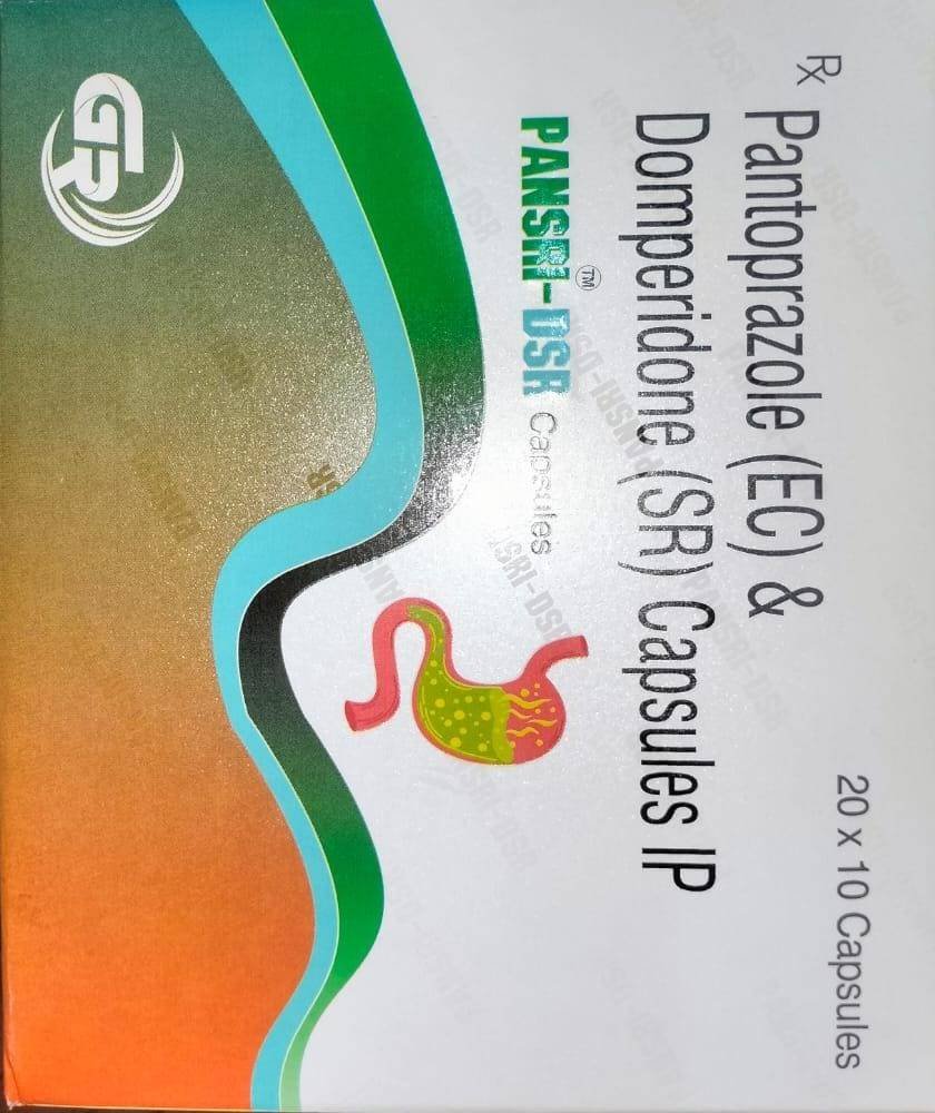 pantoprazole domperidone 40mg/30mg sr