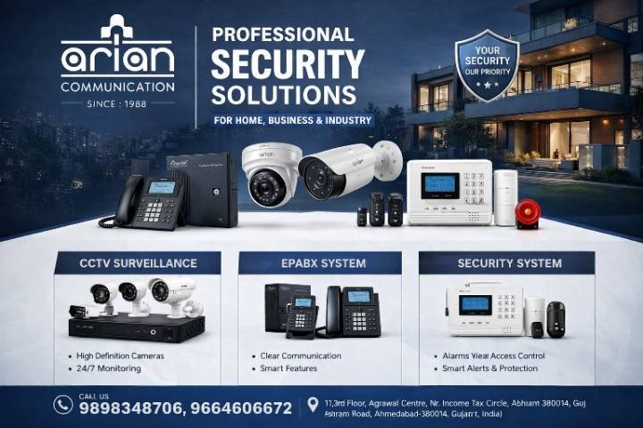 CCTV & intercome EPABX system